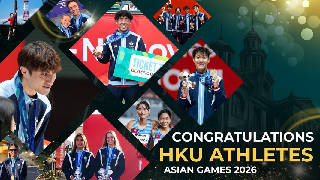 Huge congratulations to our HKU athletes on their incredible performance at the Asian Games 2026!
